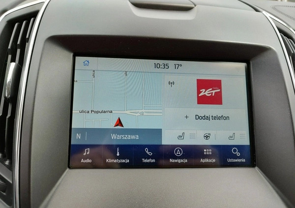 Ford S-Max cena 139900 przebieg: 71071, rok produkcji 2019 z Warszawa małe 704